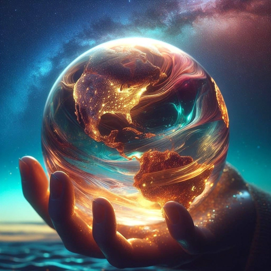 Votre Terre dans son hologramme
