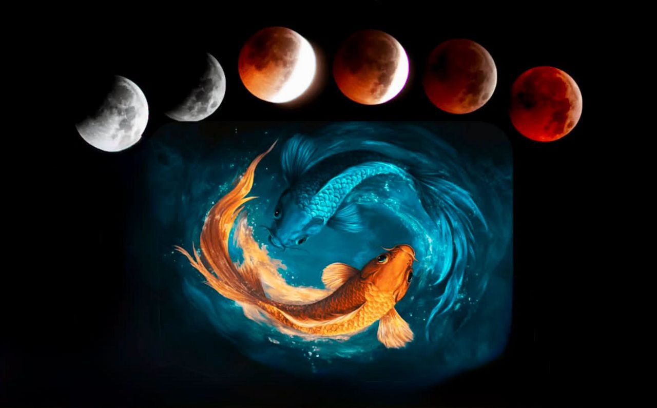 Éclipse Lunaire Des Poissons Est Une Libération Profonde Dans l’Inconnu