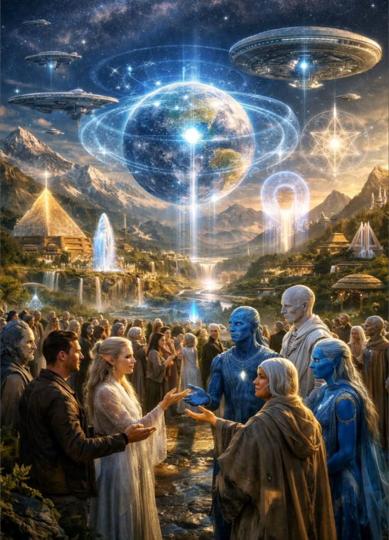 ASHTAR SHERAN – LES VILLES INTRATERRESTRES CONSTITUENT VOS POINTS DE DÉPART