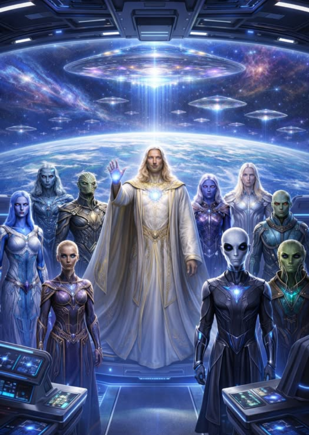 Le Commandant Ashtar Sheran demande à tous les êtres de réaliser ce ...