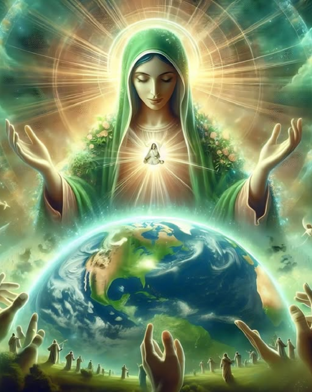 CE MOIS-CI EST RICHES EN ÉNERGIE FÉMININE DE CO-CRÉATION ET NOUS AVONS UNE NOUVELLE MÉDITATION MONDIALE