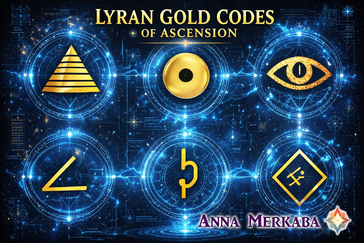 CODES D'OR LYRIENS DE L'ASCENSION - Accueillir la Conscience Divine